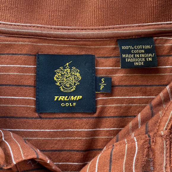 Donald Trump Golf Polo Men’s Size Small - fits more like a medium - Picture 7 of 8